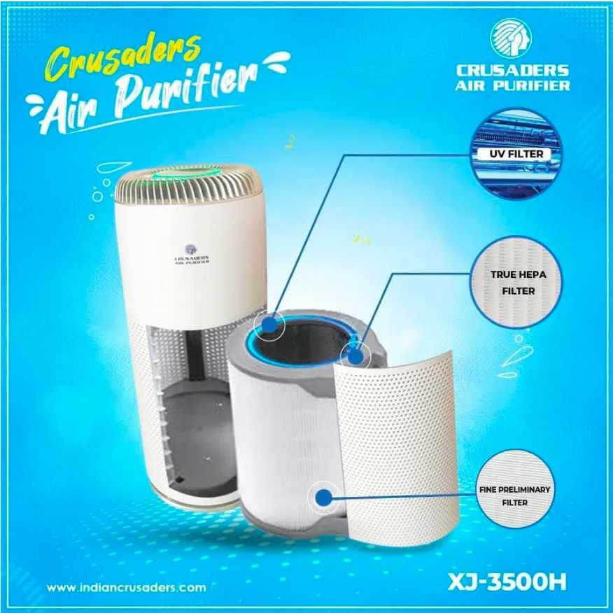 Crusaders Air Purifier & Air Sterilizer XJ-3500HAS