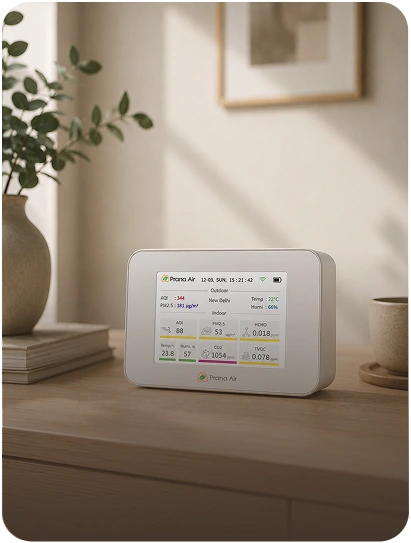 Prana Air Cair+ Air Quality Monitor